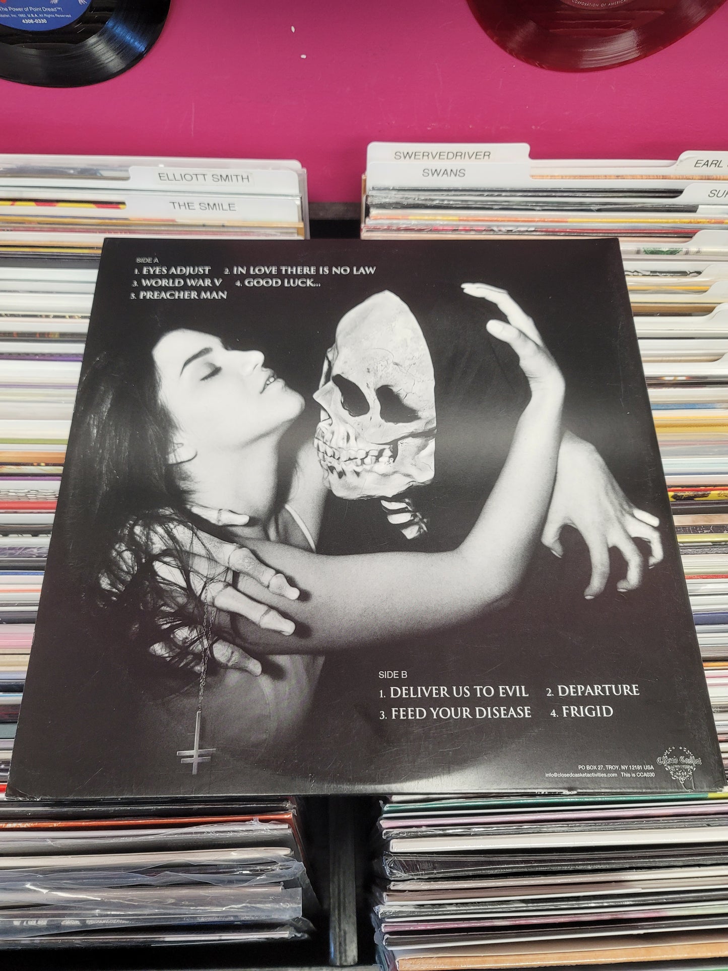 USED: Twitching Tongues - In Love There Is No Law LP vinyl record