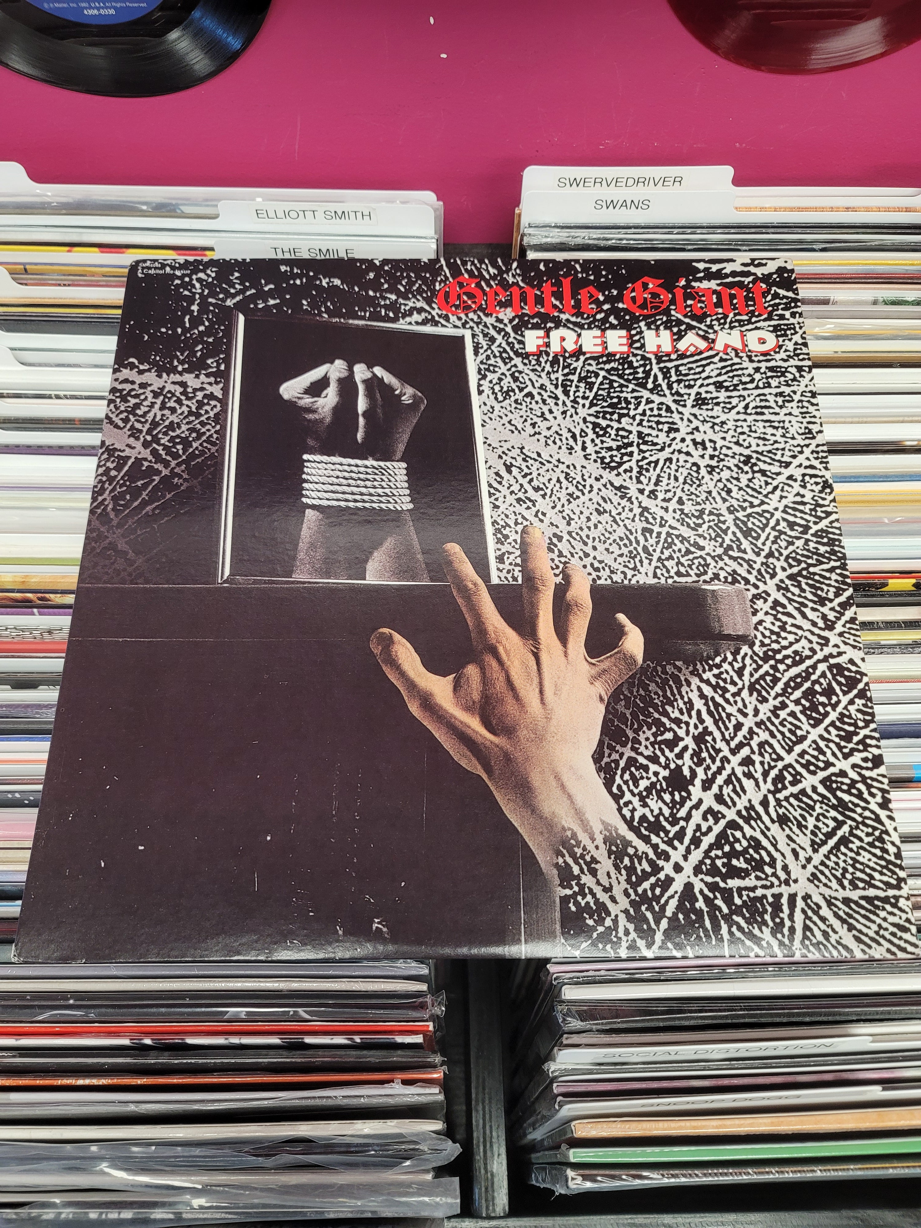 USED: Gentle Giant - Free Hand LP vinyl record – Yearbook Records