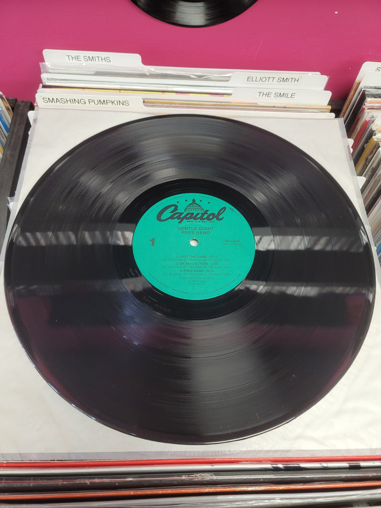USED: Gentle Giant - Free Hand LP vinyl record