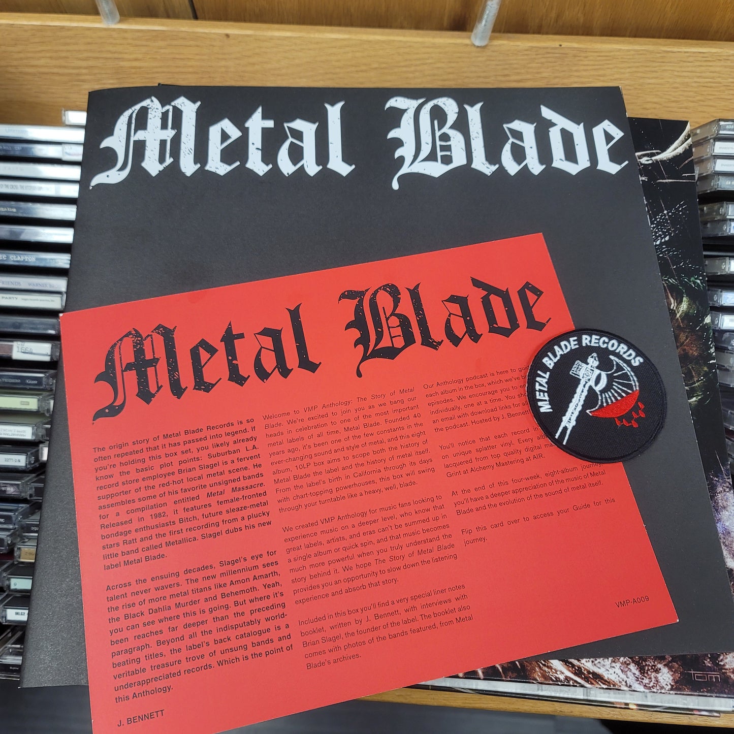 USED: **ONE RECORD MISSING - READ DESCRIPTION** Story of Metal Blade vinyl box set