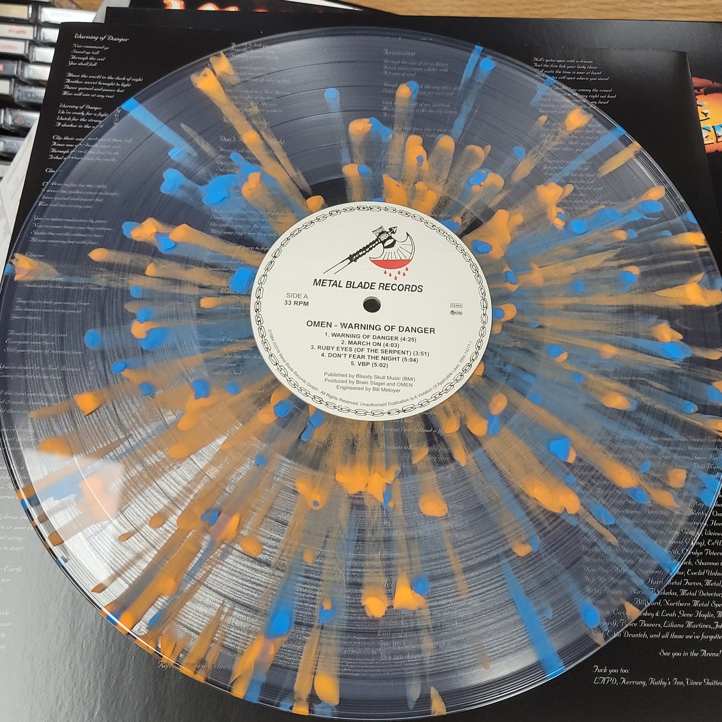 USED: **ONE RECORD MISSING - READ DESCRIPTION** Story of Metal Blade vinyl box set