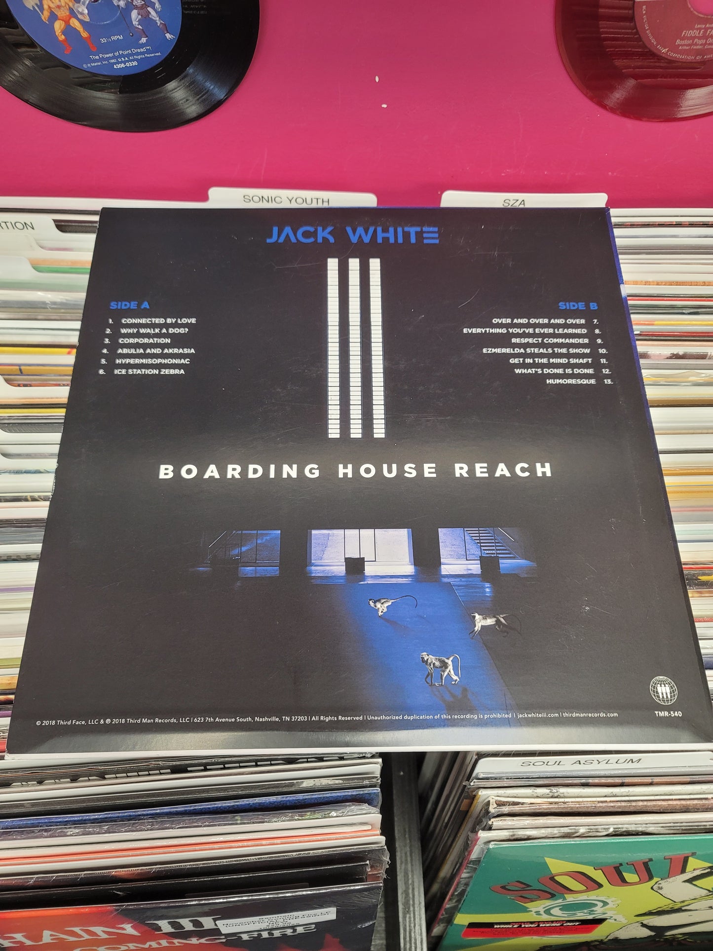 USED: Jack White - Boarding House Reach LP vinyl record