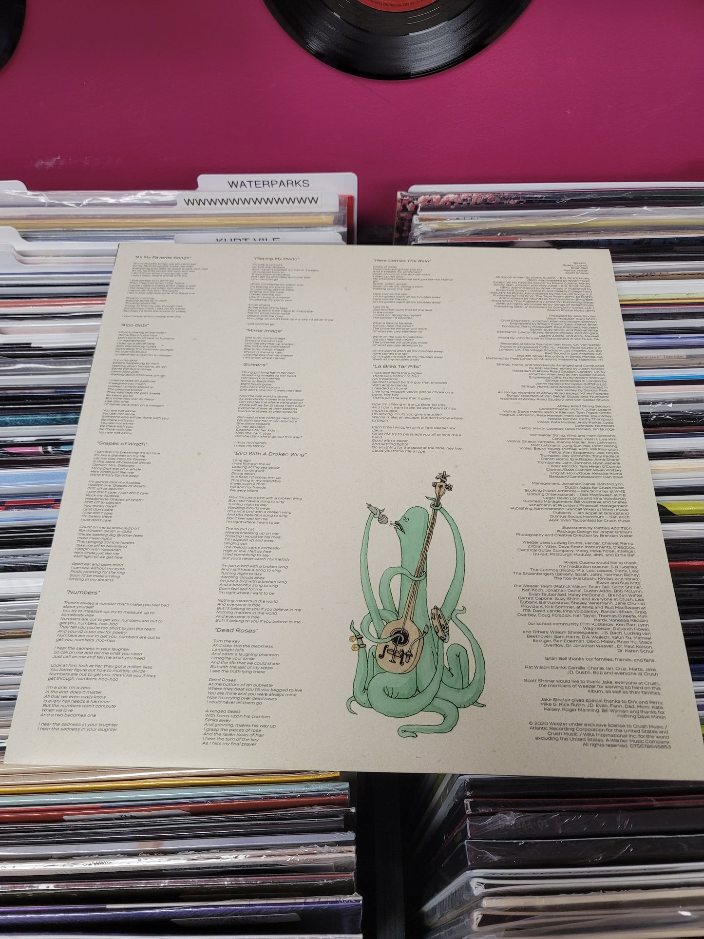 USED: Weezer - OK Human LP vinyl record