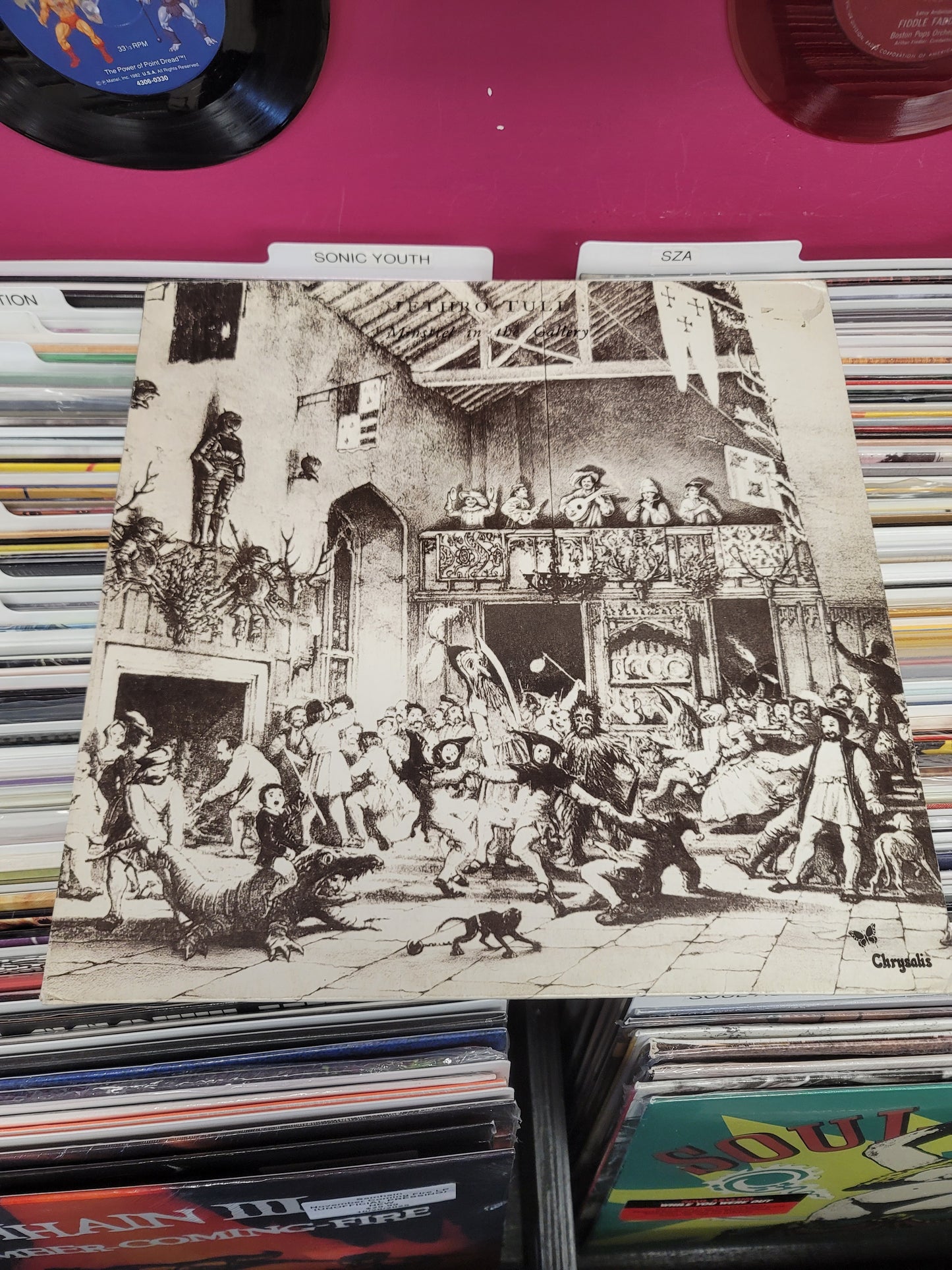 USED: Jethro Tull - Minstrel In The Gallery LP vinyl record