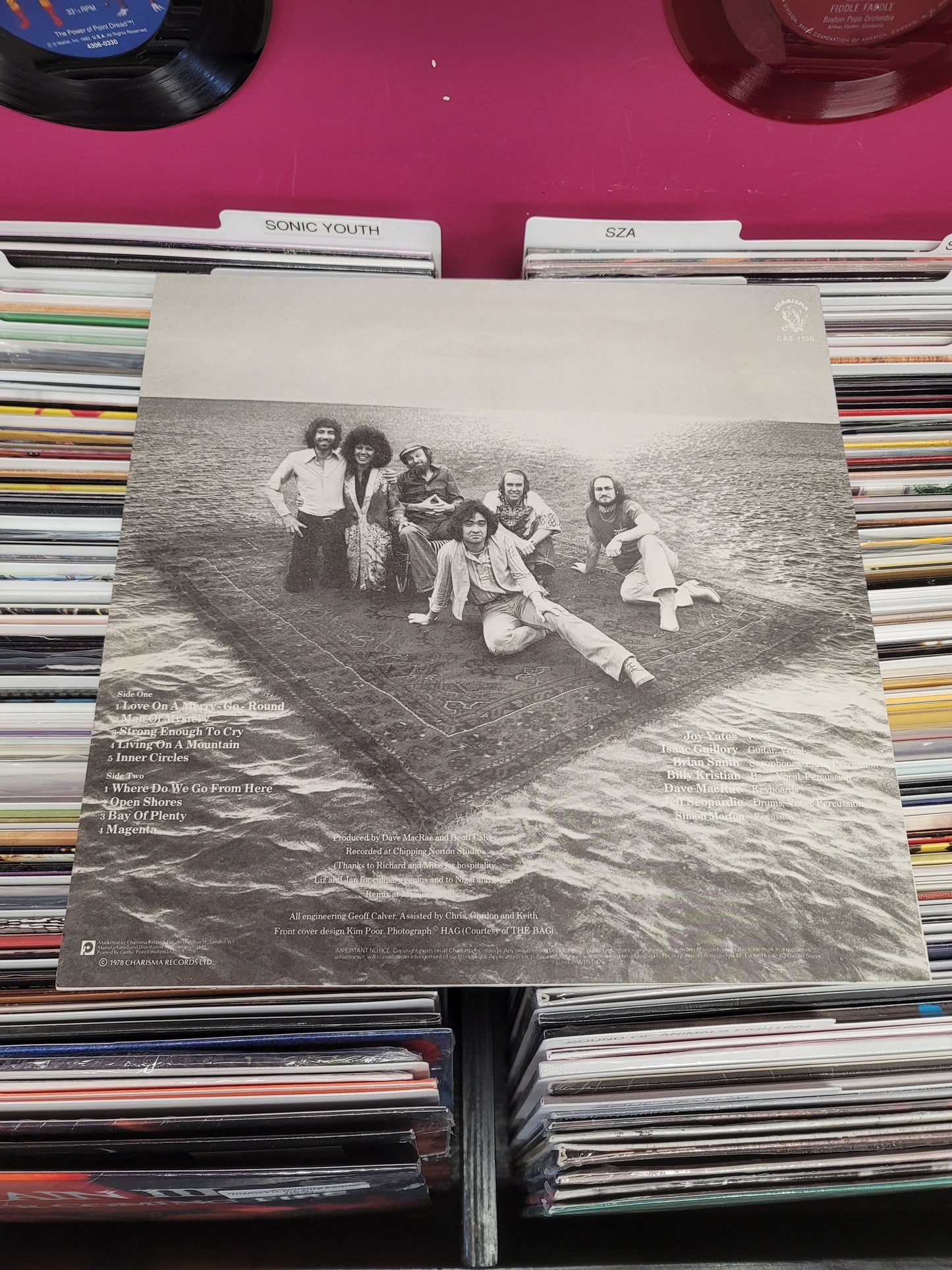 USED: Pacific Eardrum - Beyond Panic LP vinyl record