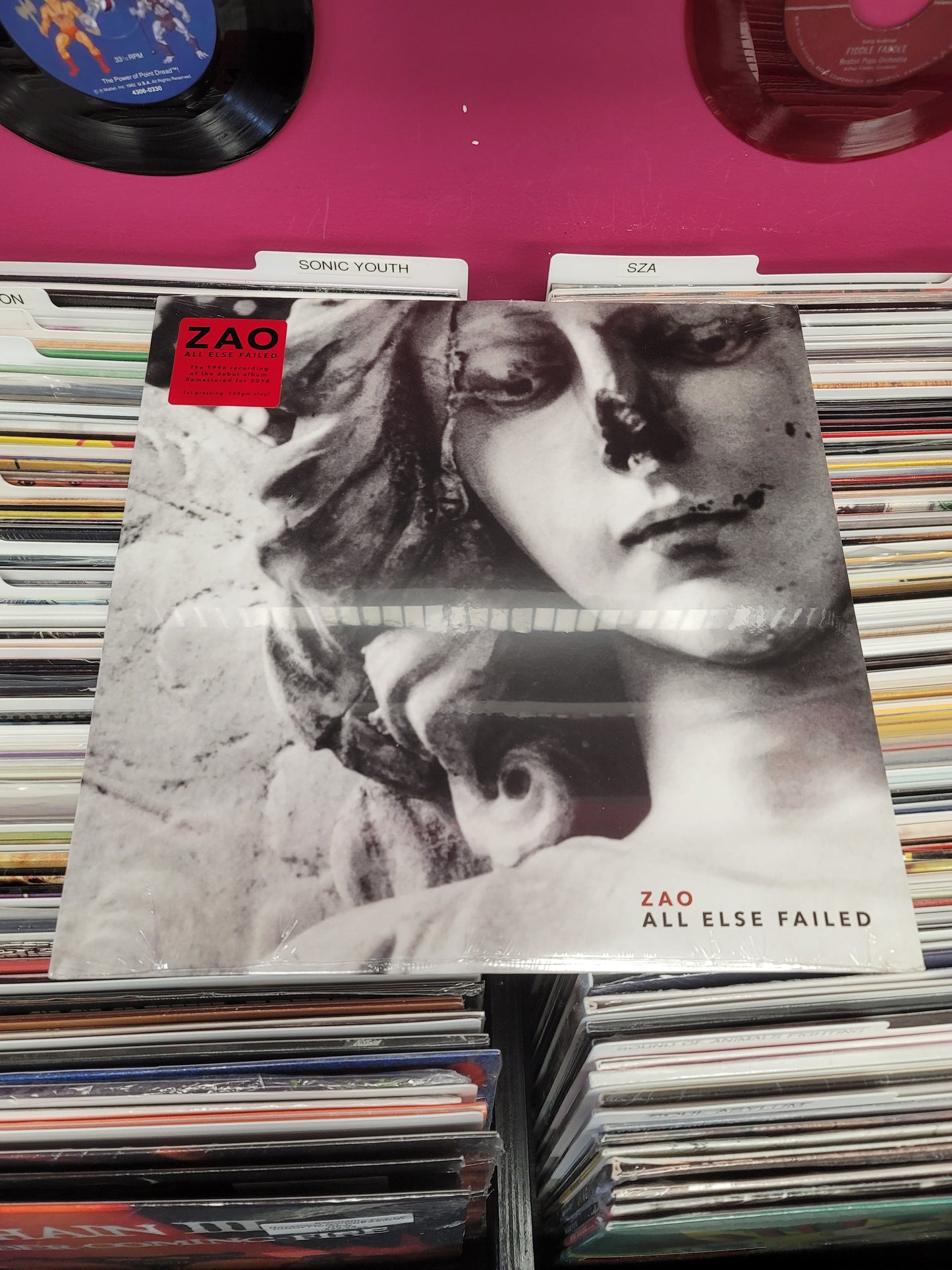 USED: ZAO - All Else Failed LP vinyl record