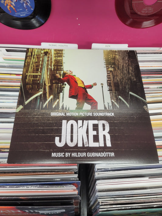 USED: Joker soundtrack (music by Hildur Guðnadóttir) LP record (purple vinyl)