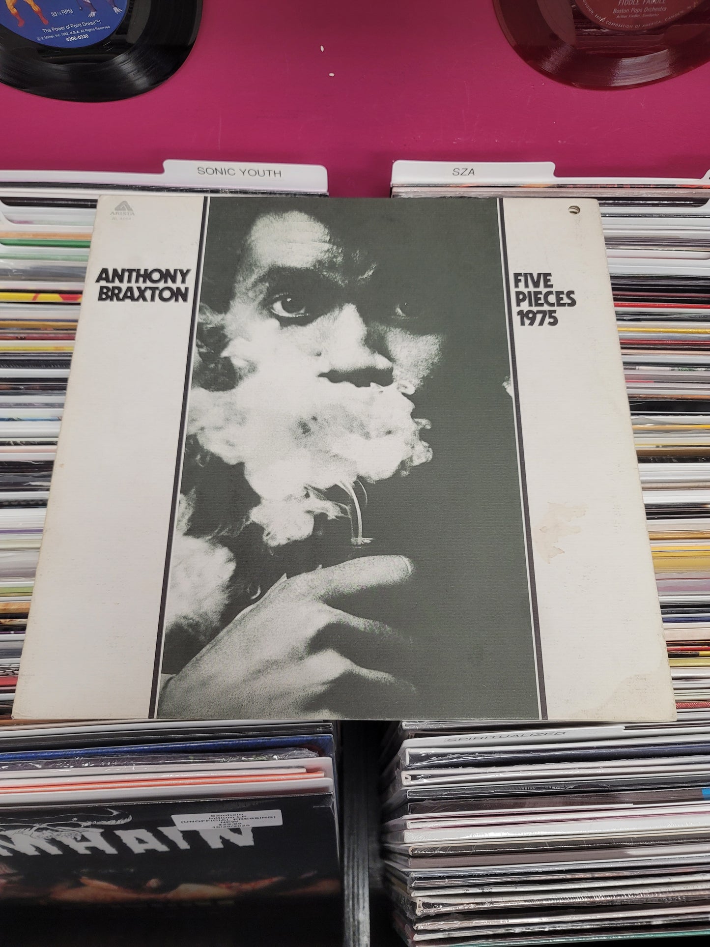 USED: Anthony Braxton - Five Pieces 1975 LP vinyl record