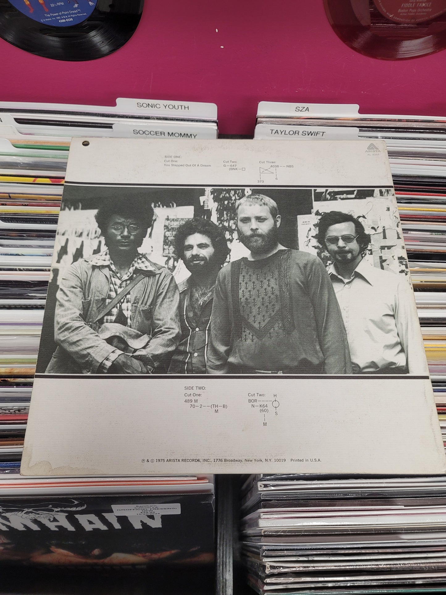 USED: Anthony Braxton - Five Pieces 1975 LP vinyl record