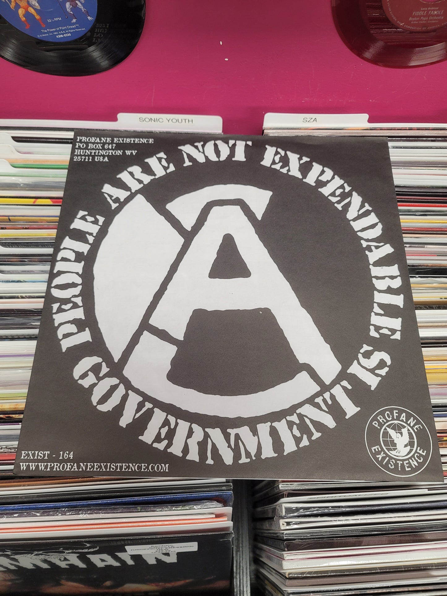 USED: Aus-Rotten - The System Works... For Them LP vinyl record