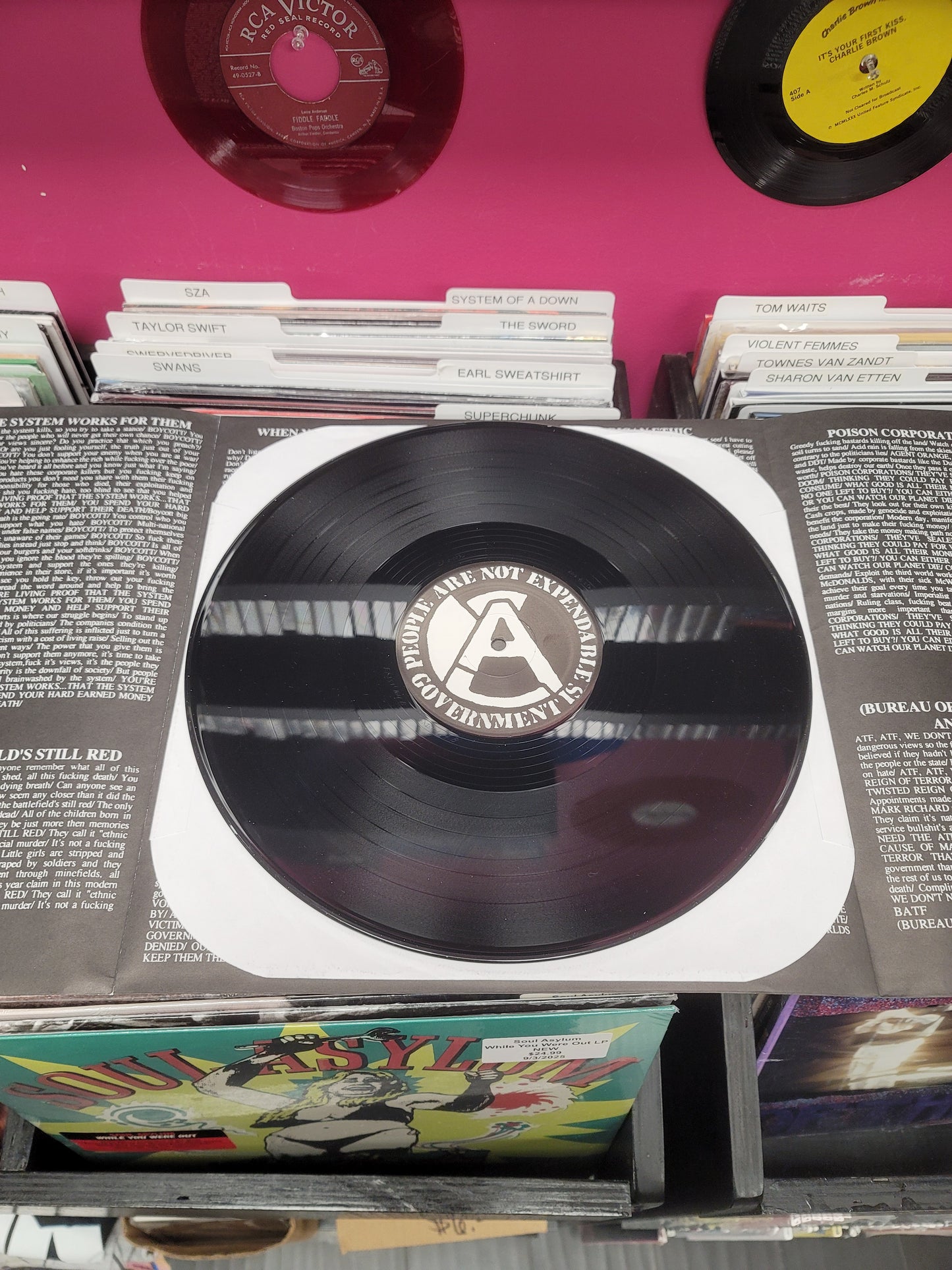 USED: Aus-Rotten - The System Works... For Them LP vinyl record