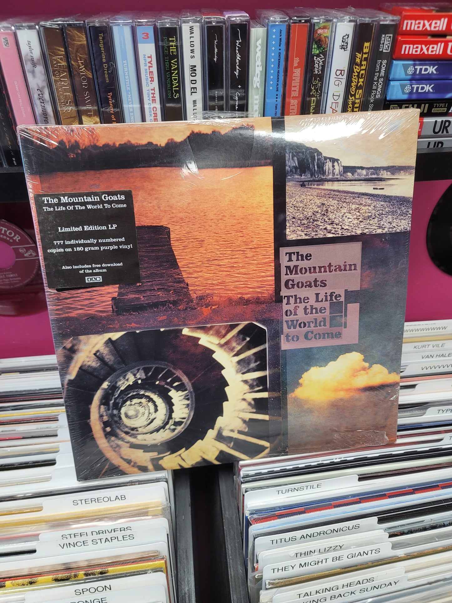 USED: the Mountain Goats - The Life Of The World To Come LP record (purple vinyl)