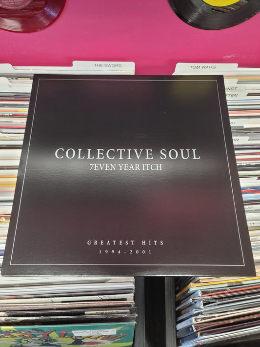 USED: Collective Soul - 7even Year Itch: Greatest Hits LP record (colored vinyl)