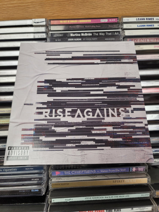 USED: Rise Against - Megaphone 7" single (coke bottle clear vinyl)