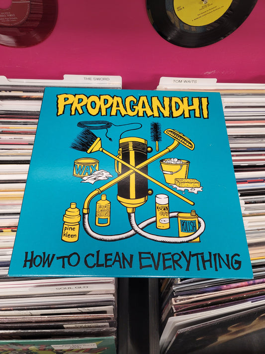 USED: Propagandhi - How To Clean Everything LP vinyl record
