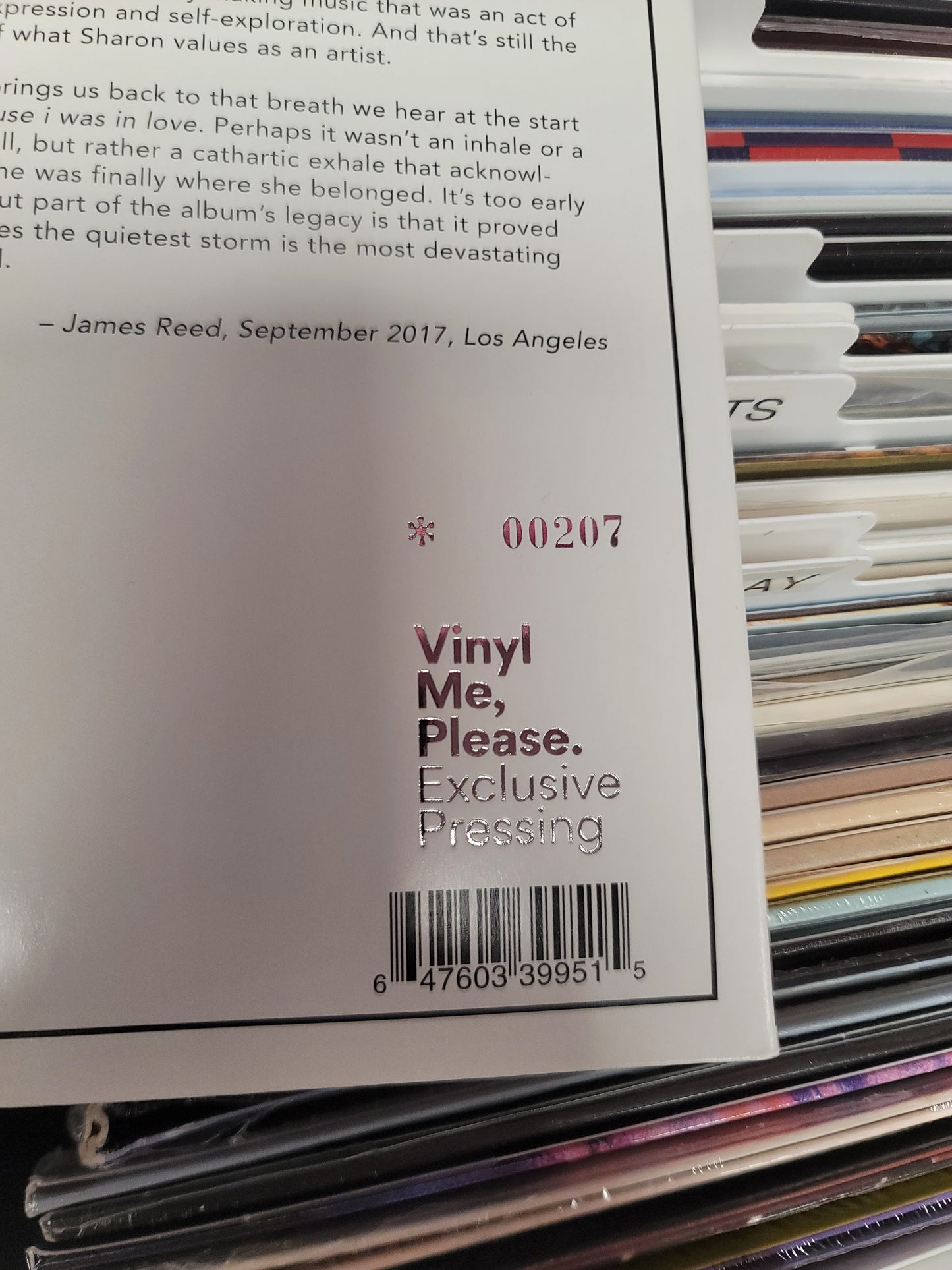 USED: Sharon Van Etten - (it was) Because I Was In Love LP (Vinyl Me Please pressing)