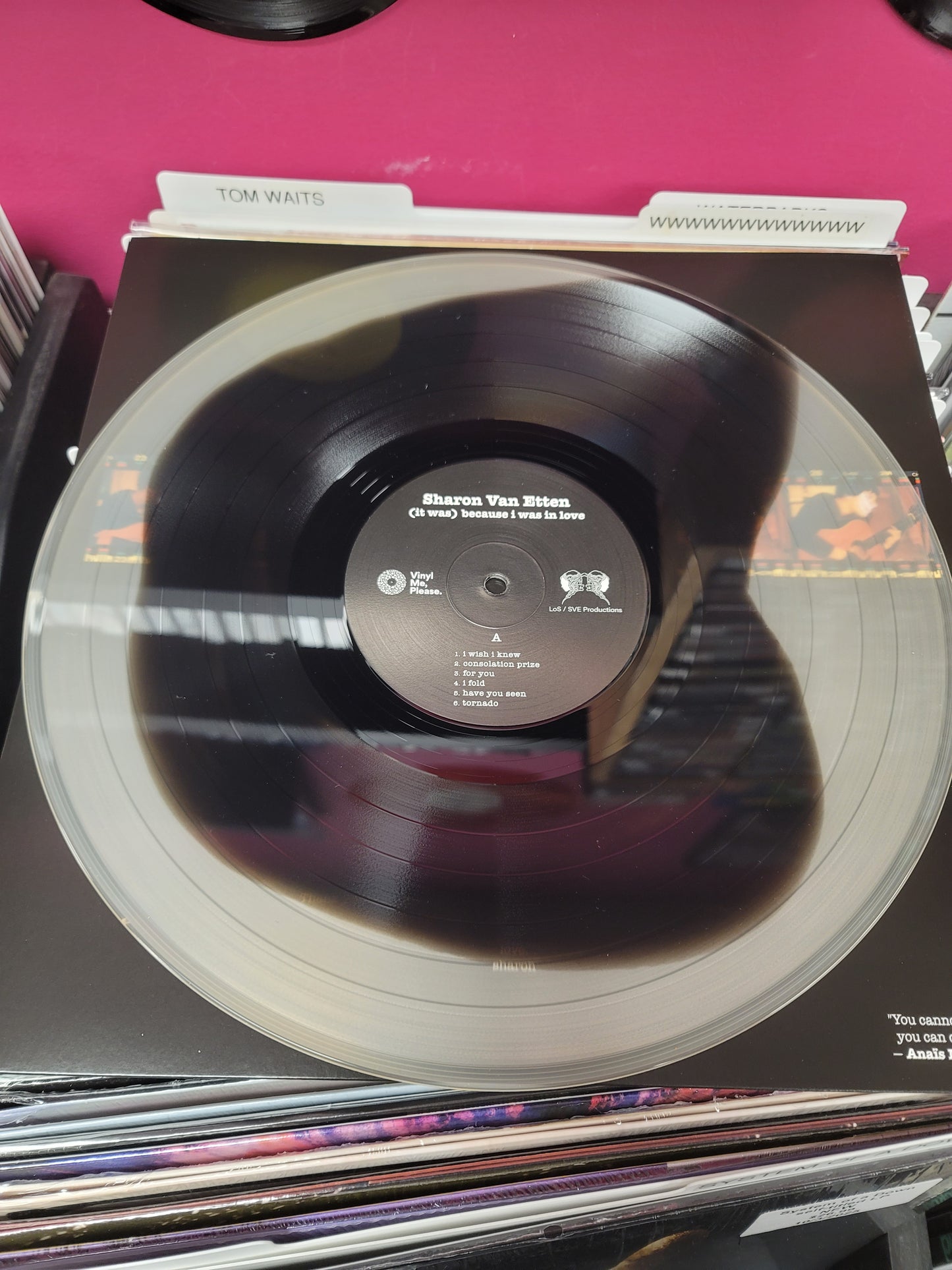 USED: Sharon Van Etten - (it was) Because I Was In Love LP (Vinyl Me Please pressing)