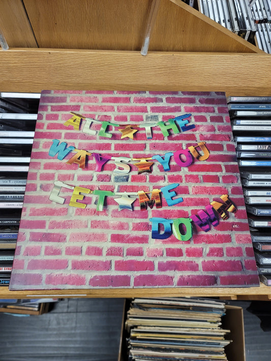 USED: Candy Hearts - All The Ways You Let Me Down LP record (pink vinyl)