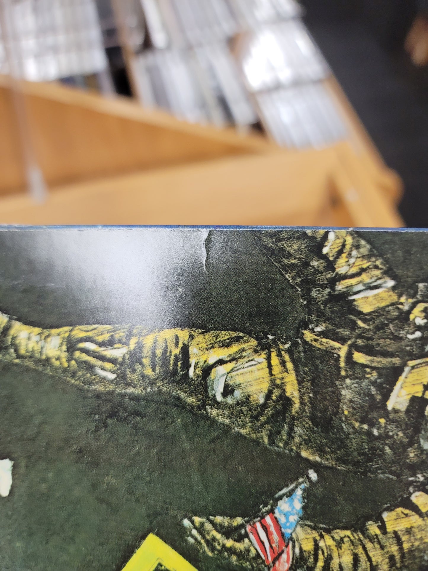 USED: MDC - Smoke Signals LP record (white vinyl)