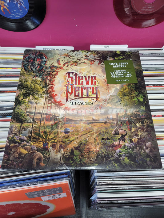 USED: Steve Perry - Traces LP vinyl record