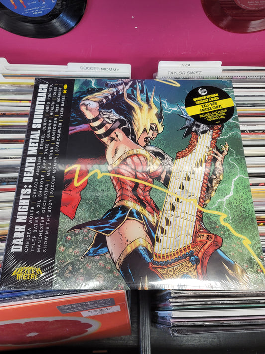 USED: Dark Nights: Death Metal soundtrack LP (red smoke vinyl)