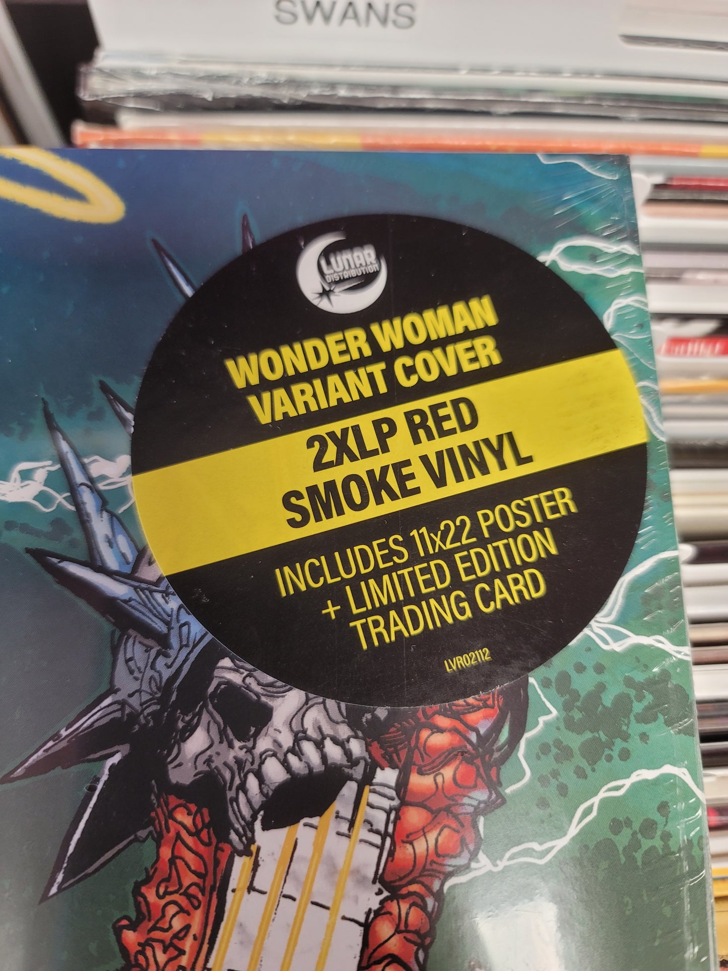 USED: Dark Nights: Death Metal soundtrack LP (red smoke vinyl)