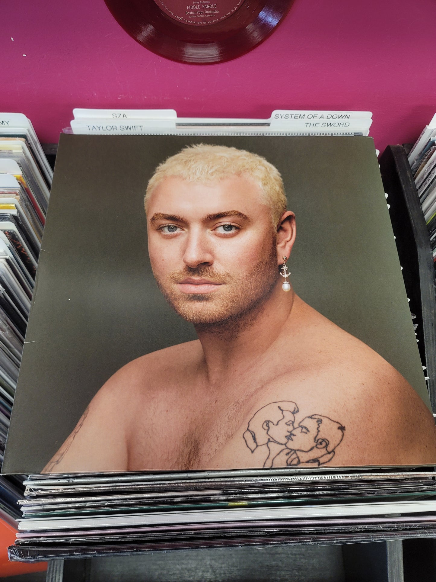USED: Sam Smith - Gloria LP record (clear vinyl)