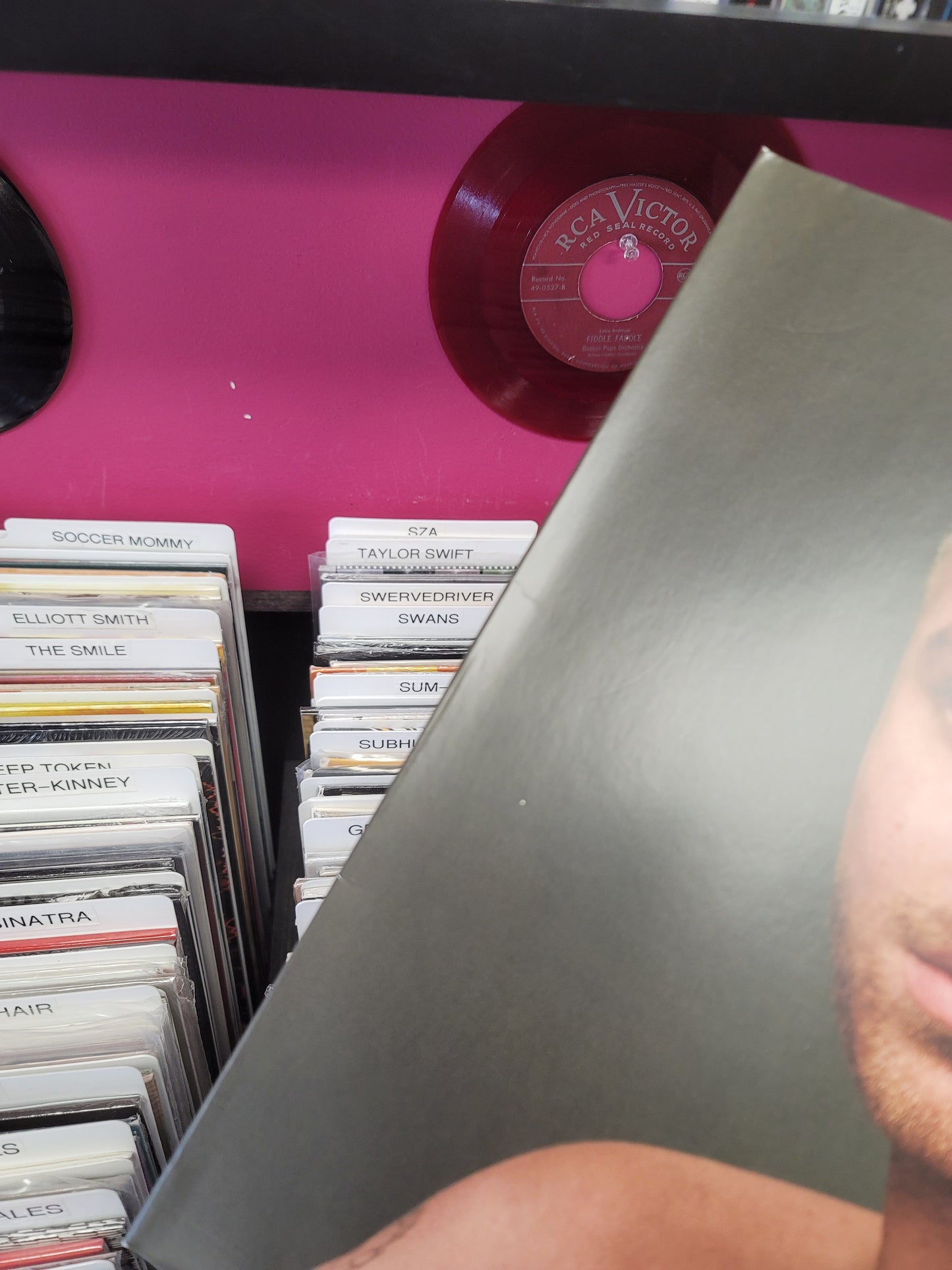 USED: Sam Smith - Gloria LP record (clear vinyl)