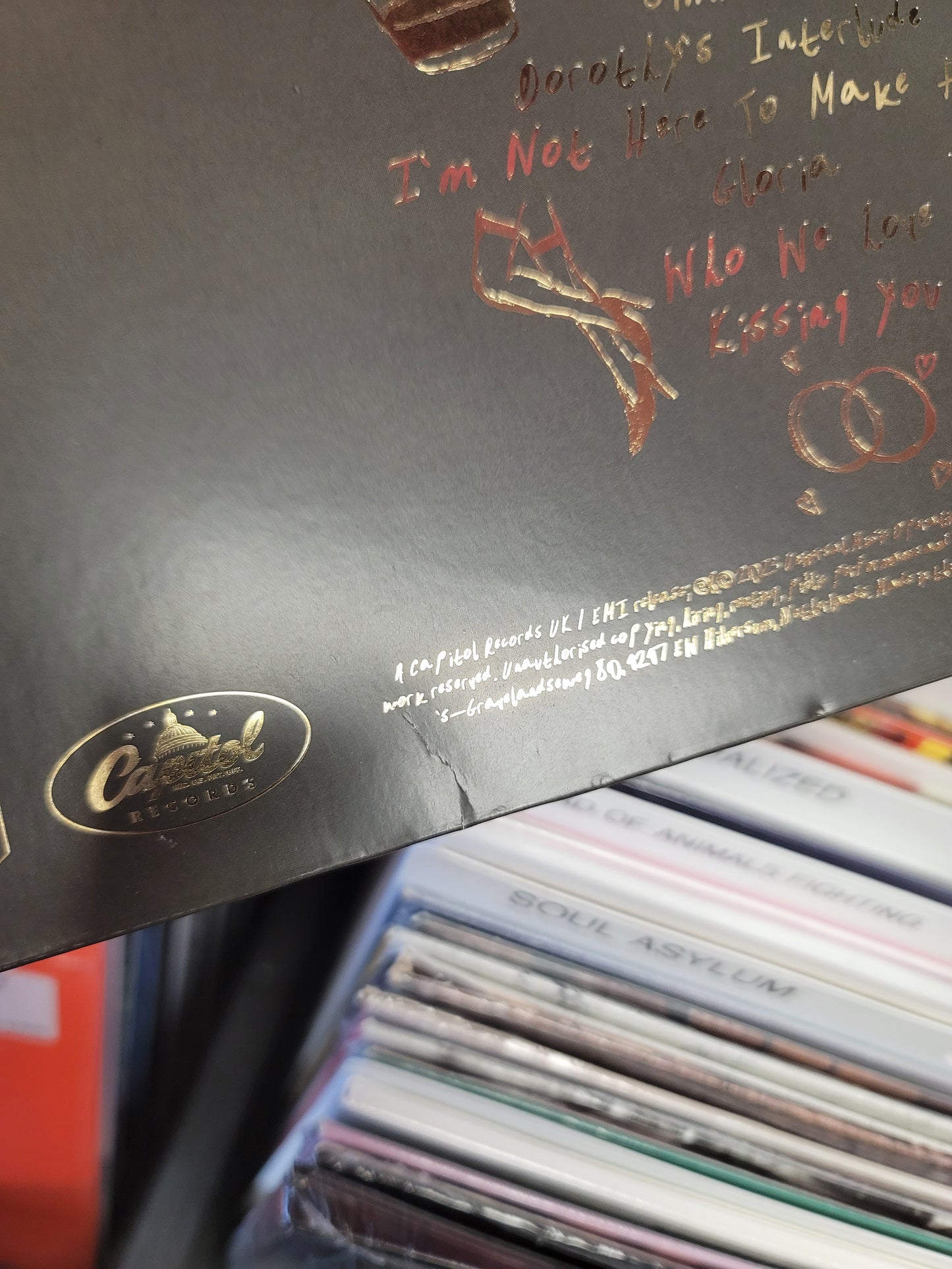 USED: Sam Smith - Gloria LP record (clear vinyl)