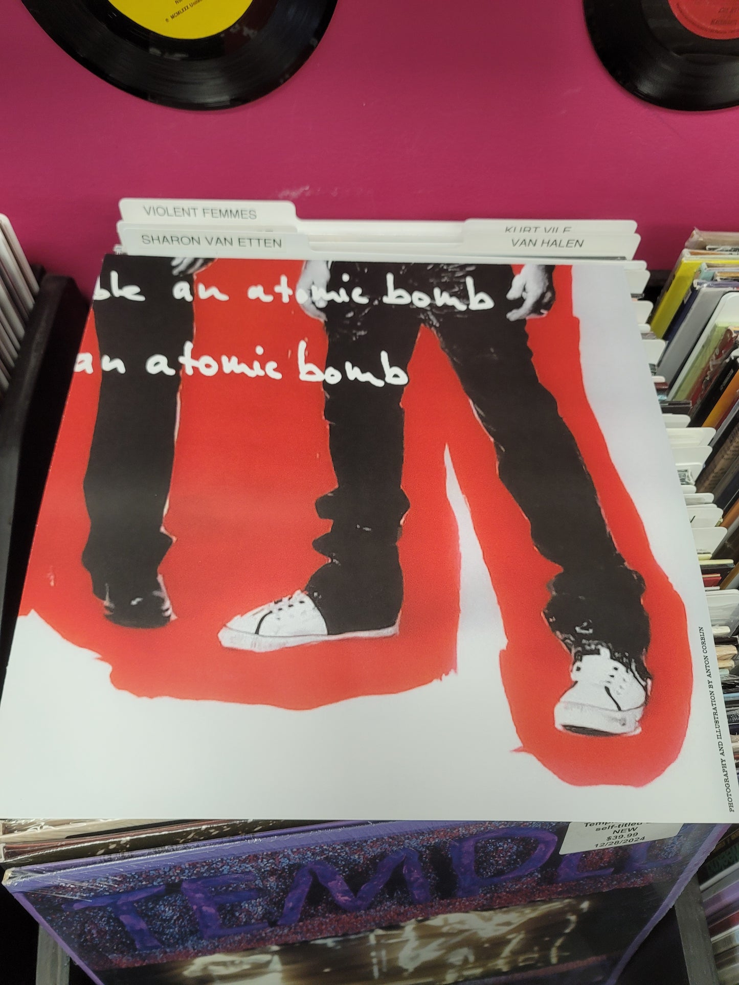 USED: U2 - How To Re-Assemble An Atomic Bomb LP record (red vinyl)