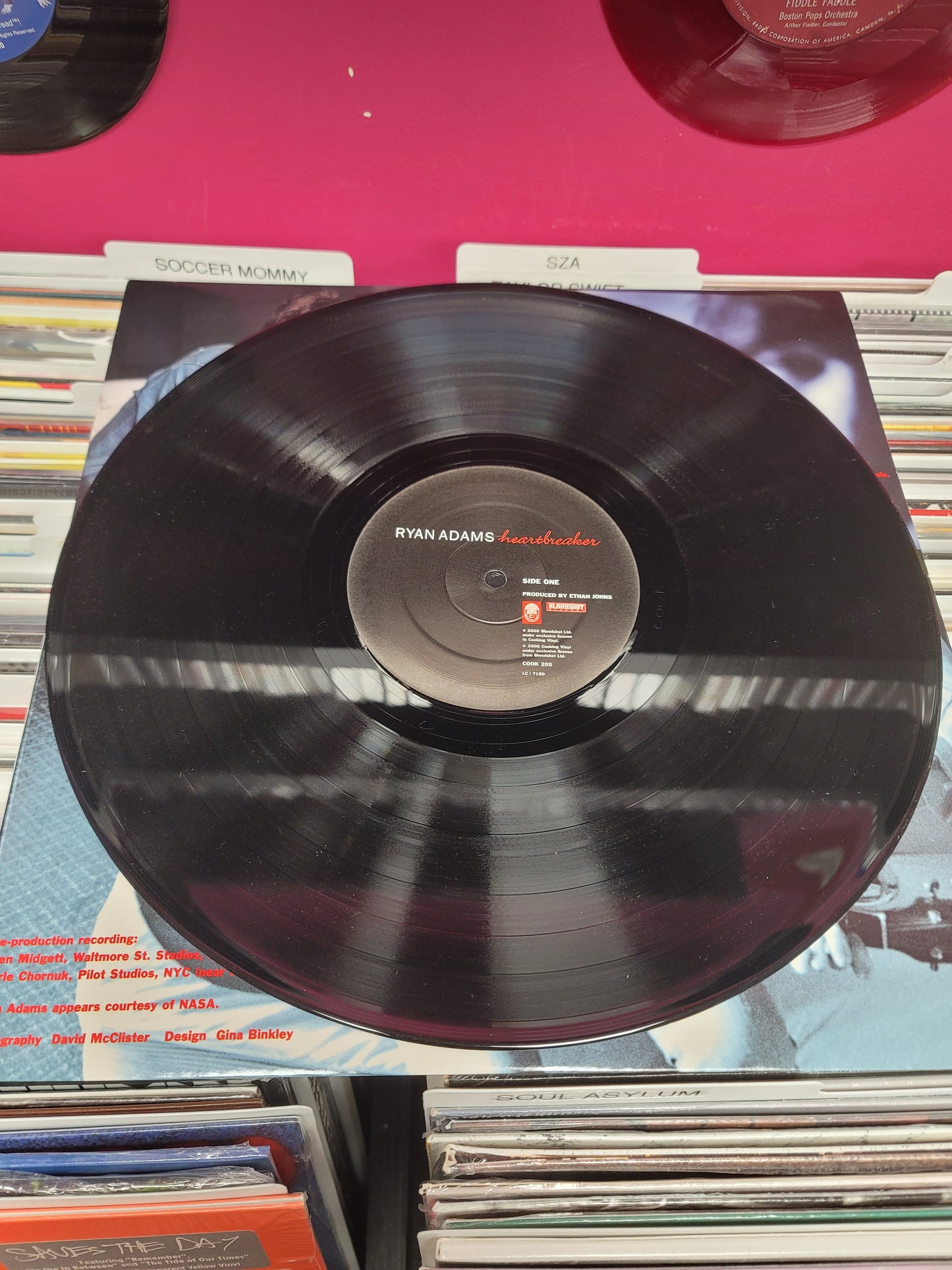 USED: Ryan Adams - Heartbreaker LP vinyl record