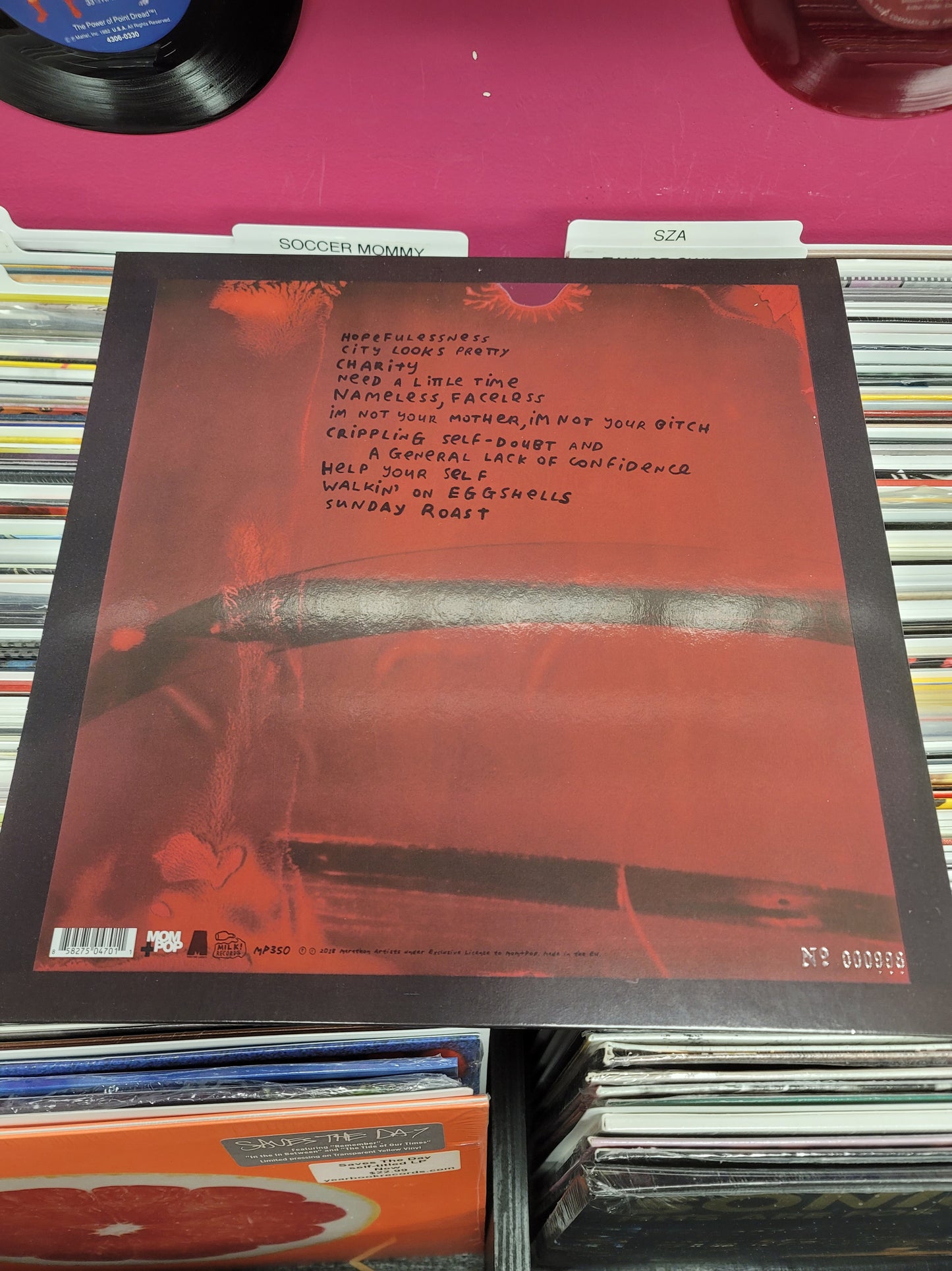 USED: Courtney Barnett - Tell Me How You Really Feel LP record (silver vinyl)