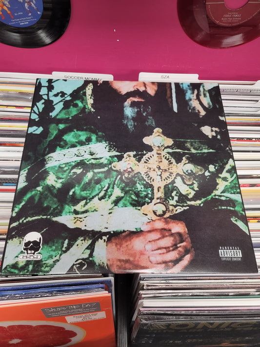 USED: $uicideboy$ - Sing Me A Lullaby, My Sweet Temptation LP record (green vinyl)