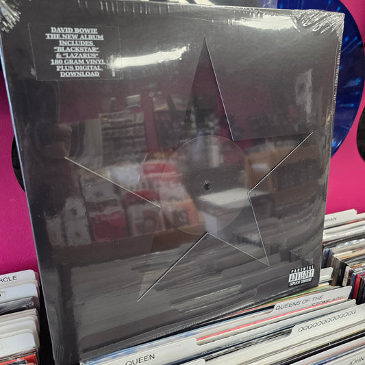 USED: David Bowie - Blackstar LP vinyl record