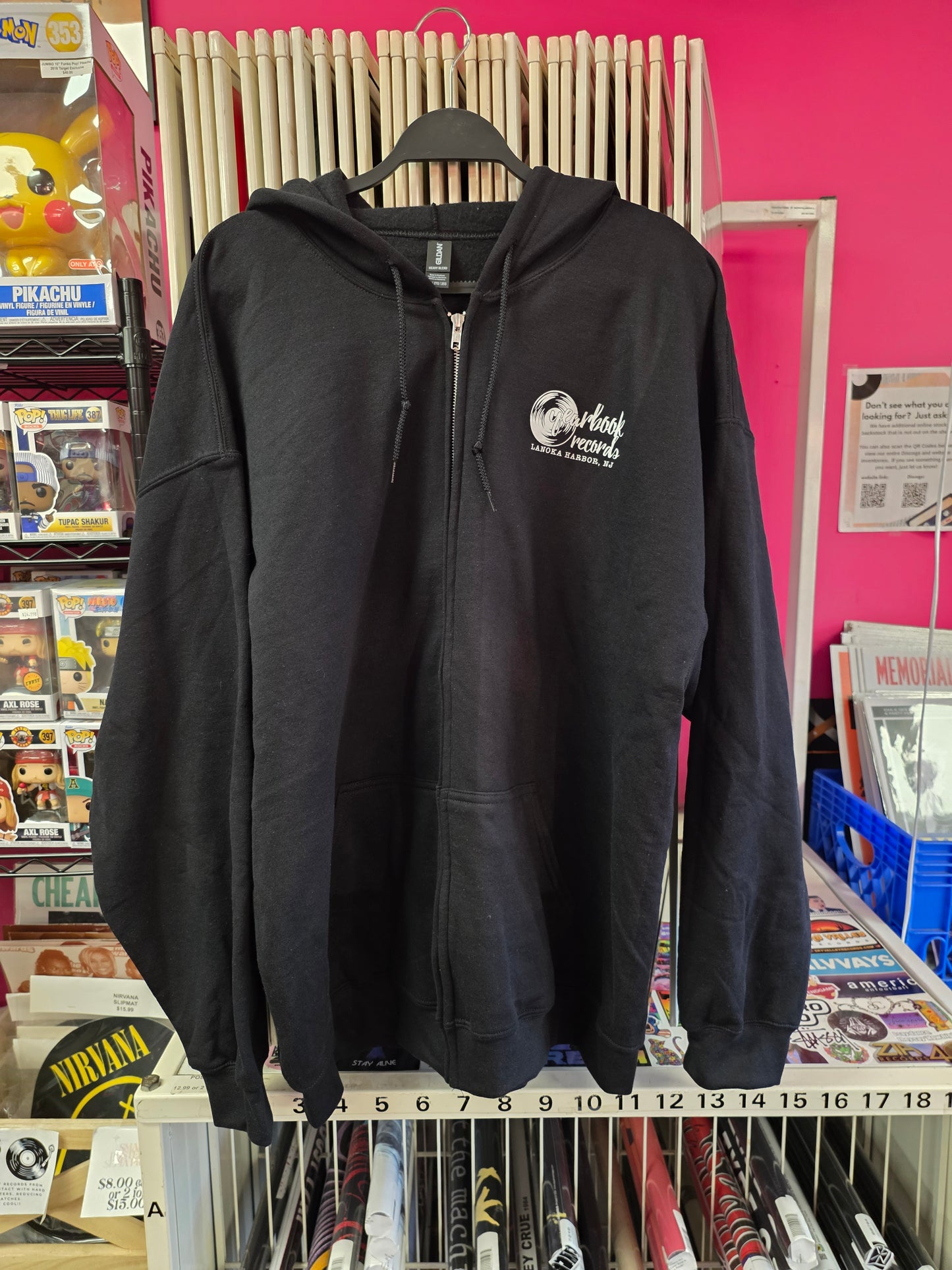 Yearbook Records hooded sweatshirt