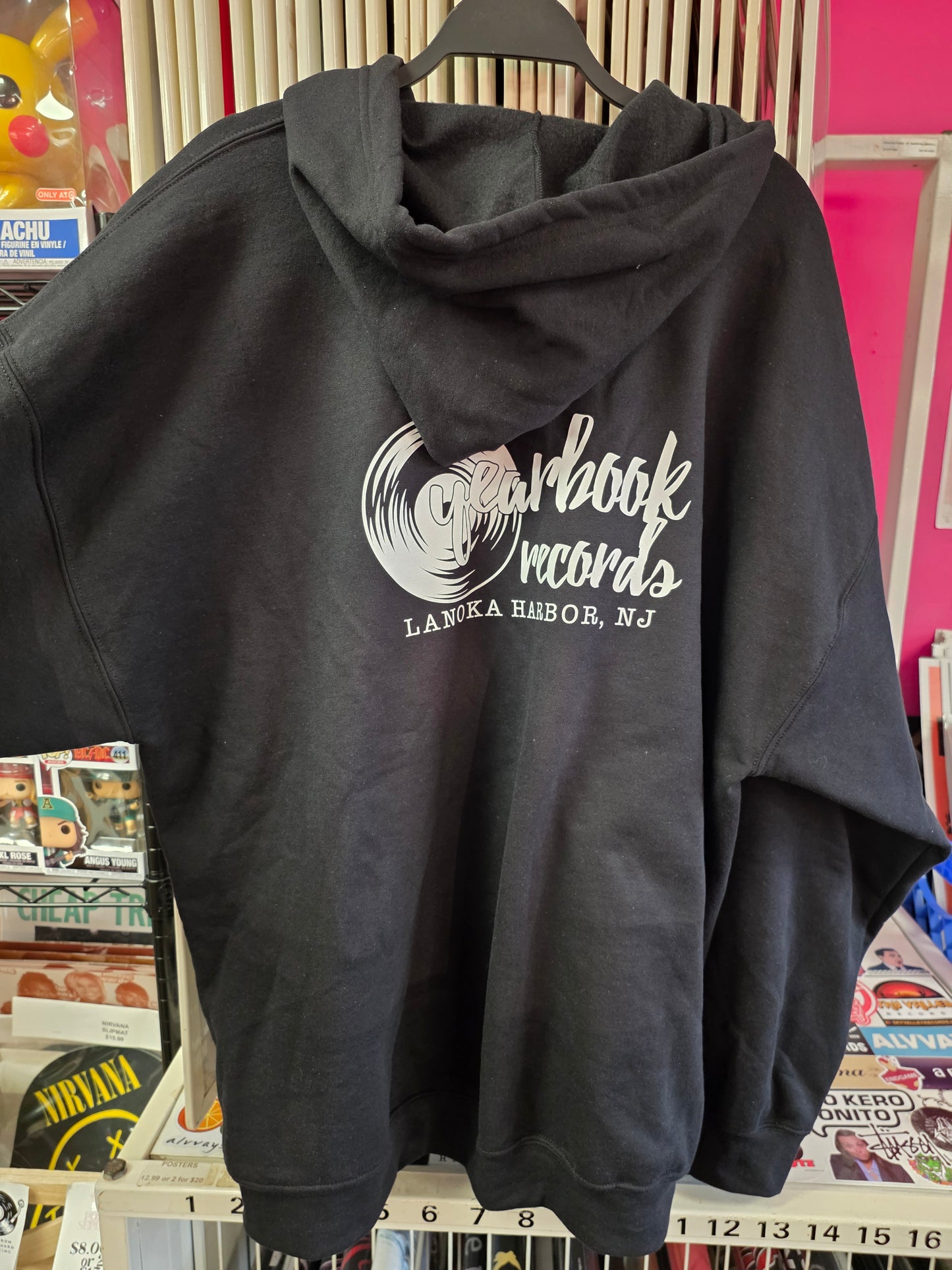 Yearbook Records hooded sweatshirt