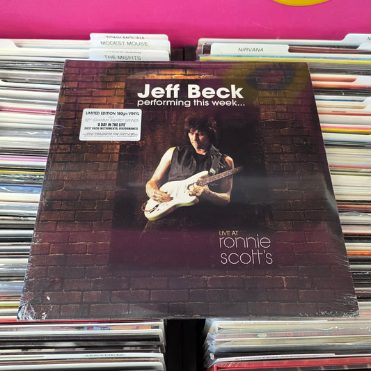 USED: Jeff Beck - Performing This Week.. Live At Ronnie Scott's LP vinyl record