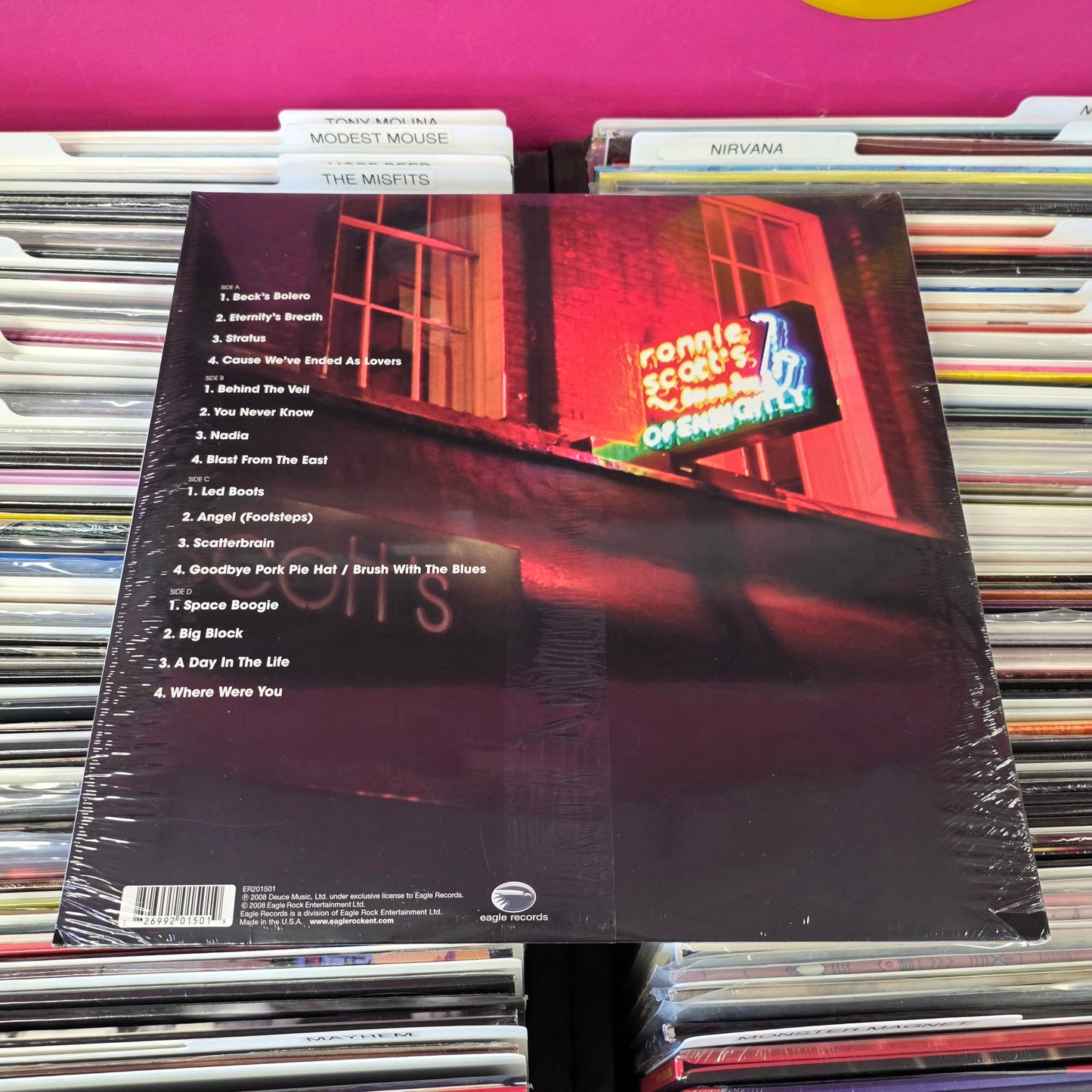 USED: Jeff Beck - Performing This Week.. Live At Ronnie Scott's LP vinyl record