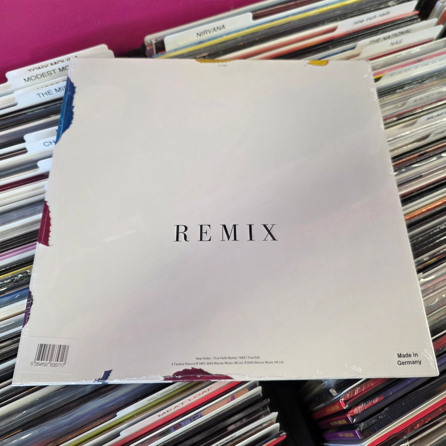 USED: New Order - True Faith Remix 12" single (2023 Reissue - STILL SEALED)