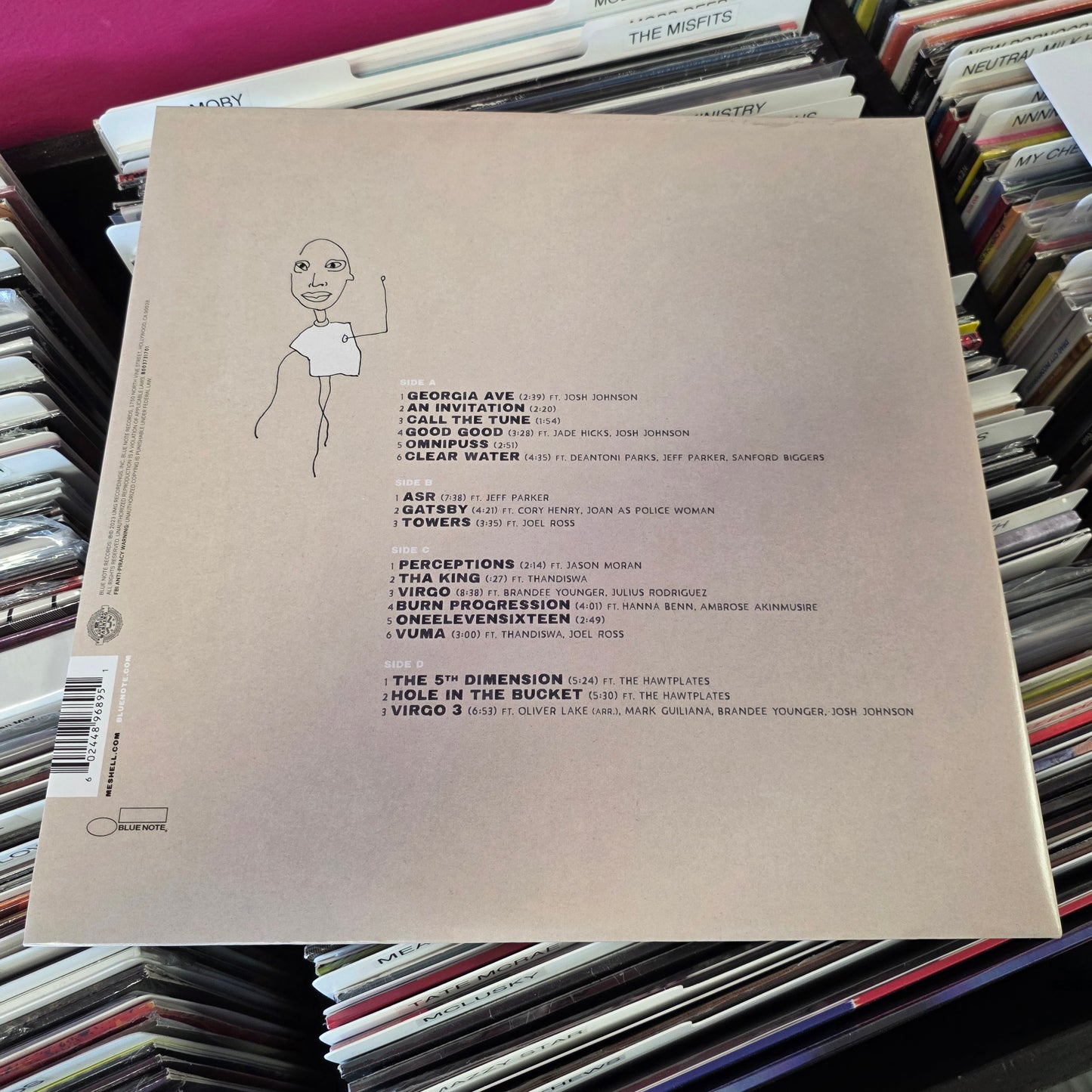 USED: Meshell Ndegeocello - The Omnichord Real Book 2xLP vinyl record