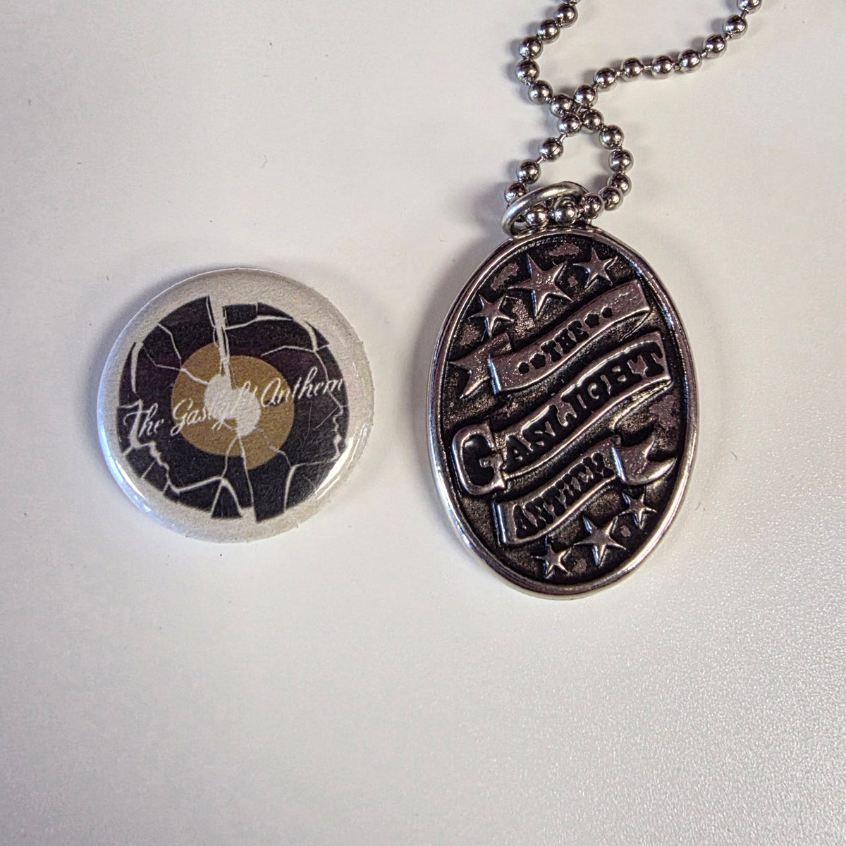 The Gaslight Anthem necklace / pendant with bonus pin