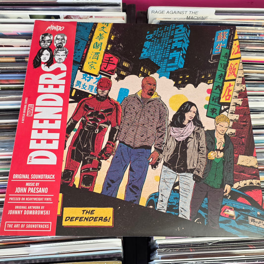 USED: Marvel's The Defenders soundtrack LP vinyl record