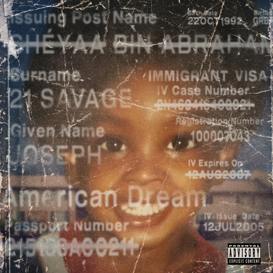 21 Savage - American Dream LP vinyl record