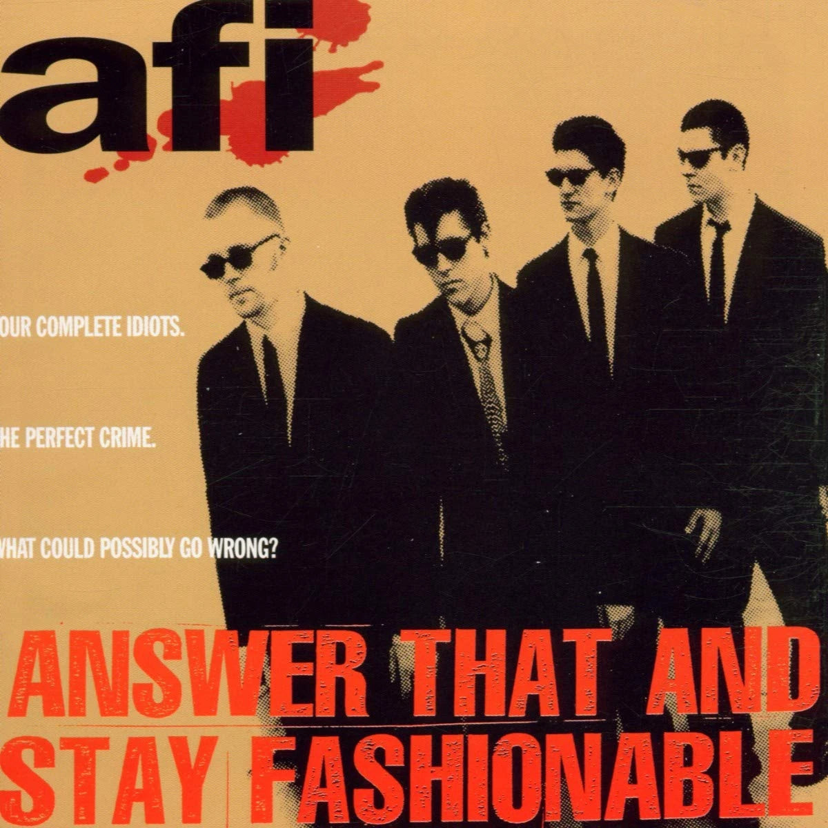 AFI - Answer That And Stay Fashionable LP vinyl record