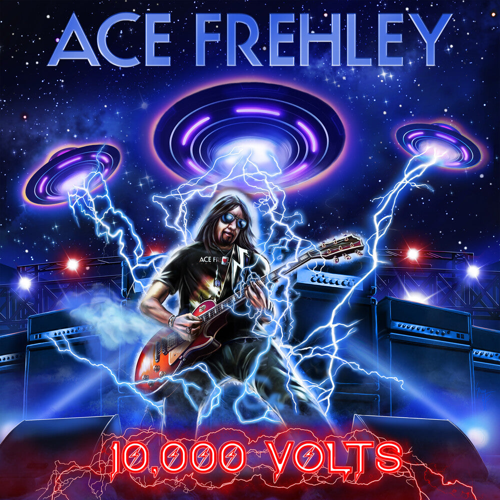 Ace Frehley - 10,000 Volts LP vinyl record (Dragon's Den variant)