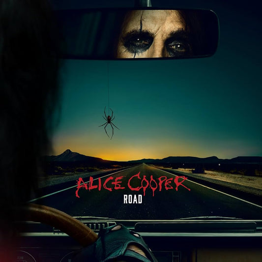 Alice Cooper - Road LP record (blue vinyl)
