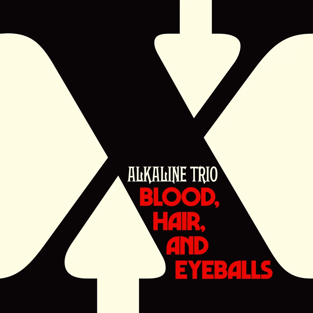 Alkaline Trio - Blood, Hair & Eyeballs LP record (maroon vinyl)