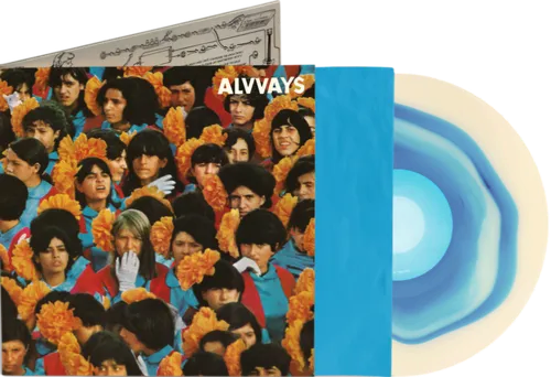 Alvvays - Self-titled LP cerulean in cloudy clear colored vinyl record (10th Anniversary Edition)