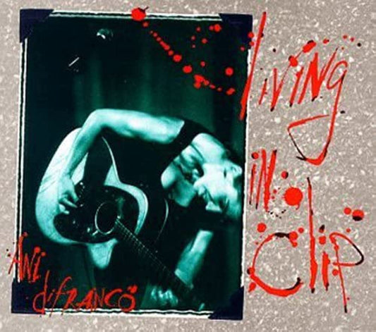 Ani Difranco - Living in Clip 3xLP 180g red smoke vinyl record