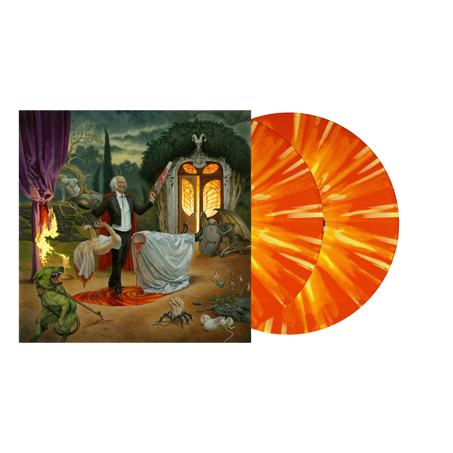 PREORDER (09/18/26): Anthrax - Cursum Perficio LP record (red/yellow/orange splatter)